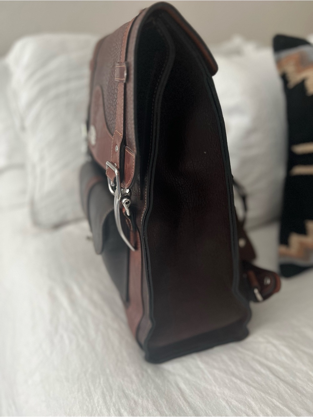 Colonel Littleton No. 9 Rover Backpack Buffalo Leather - Picture 3 of 16